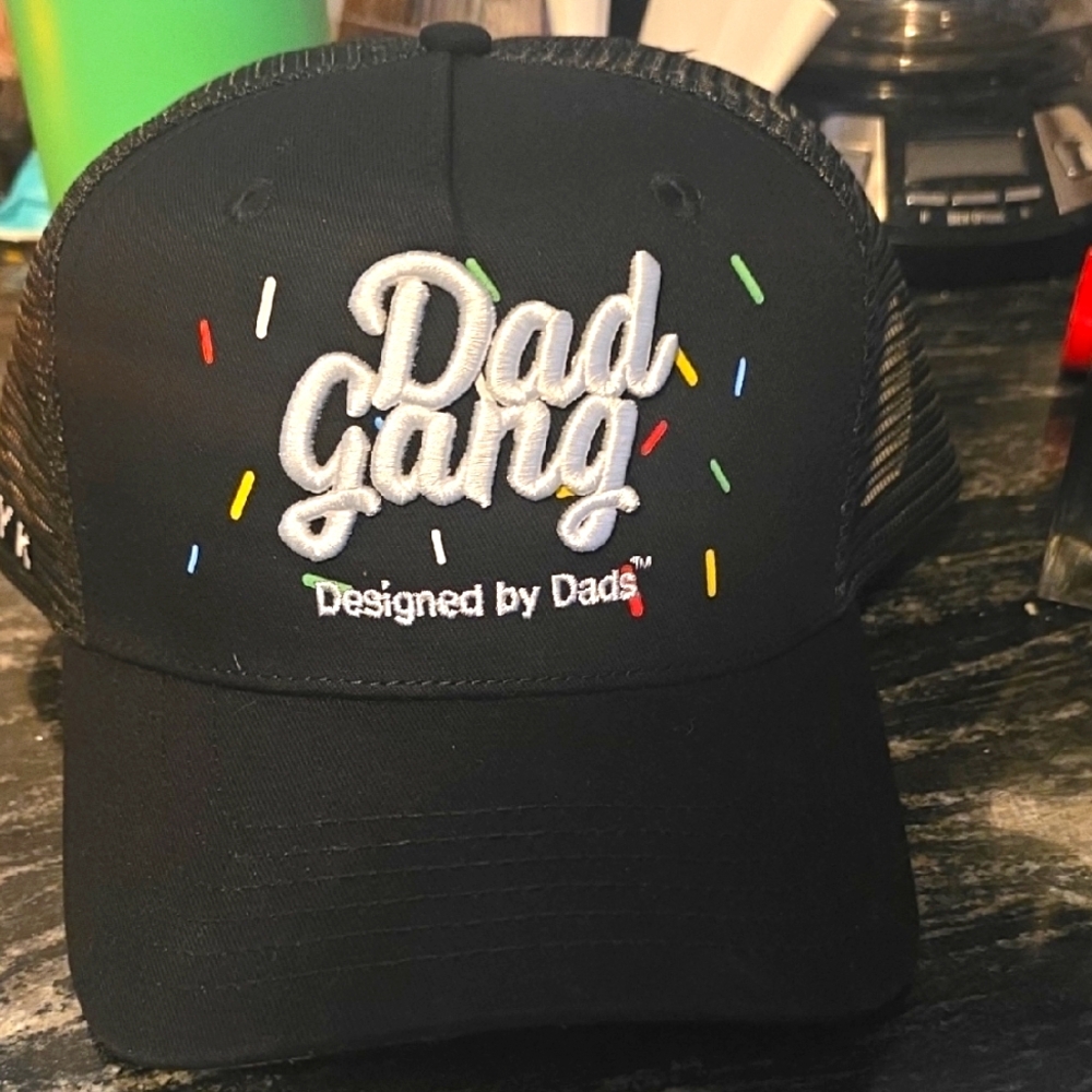 Black Dad Gang Trucker Hat